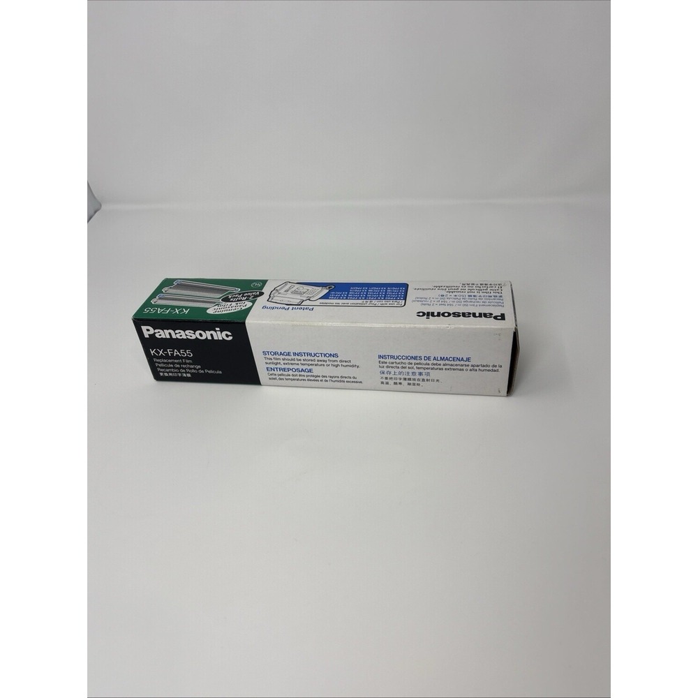 Panasonic KX-FA55 Fax Ink Replacement Film Cartridges 2 Roll Value Pack NEW